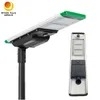 Движение датчик Remote Control 40W LED Все в одном солнечное уличное освещение с камерой видеонаблюдения