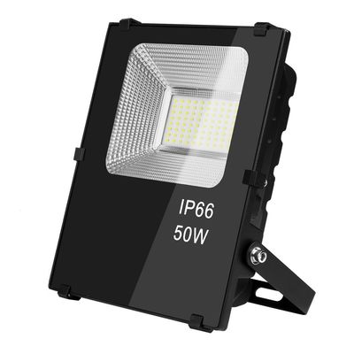 Outdoor AL+Tempered Glass 50 Watt LED flood light housing