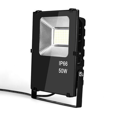 Outdoor AL+Tempered Glass 50 Watt LED flood light housing