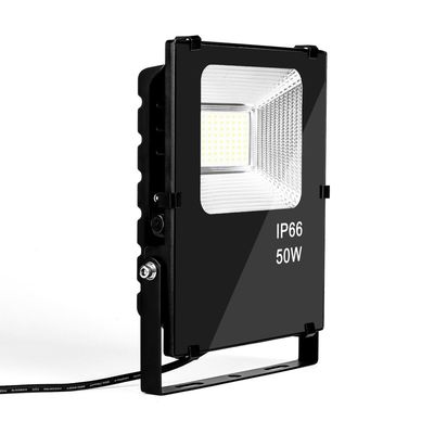 Outdoor AL+Tempered Glass 50 Watt LED flood light housing