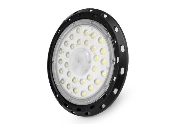 Почерните свет залива 100 ватт приведенный Уфо высокий расквартировывая угол пучка 60° 90°120°